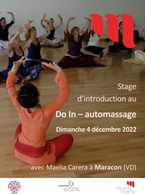 Stage d’introduction au Do In – automassage - décembre 2022